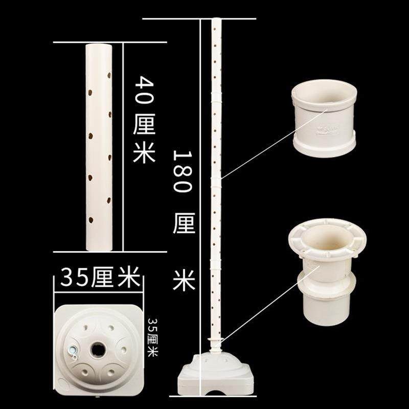 新款直销气球展示架插气球架子落地汽球支架立柱座摆摊杆托底座装