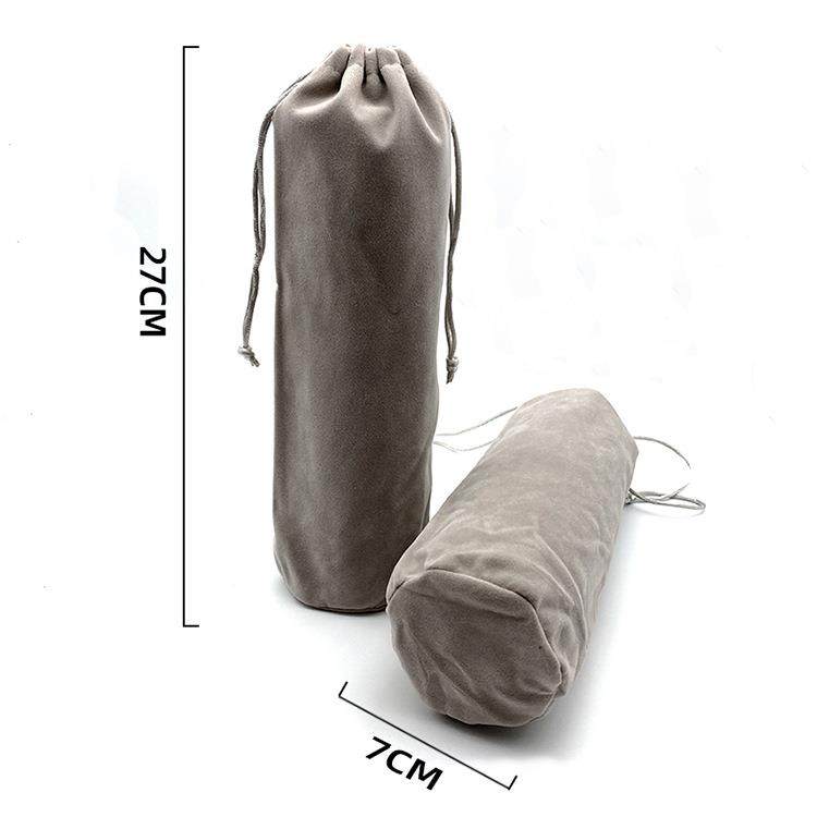 新款直销圆底束口袋 水杯绒布袋 圆底杯套单面绒布套 灰色布袋束,包装,棉布袋,淘宝优惠券,粉丝福利购,淘宝优惠卷