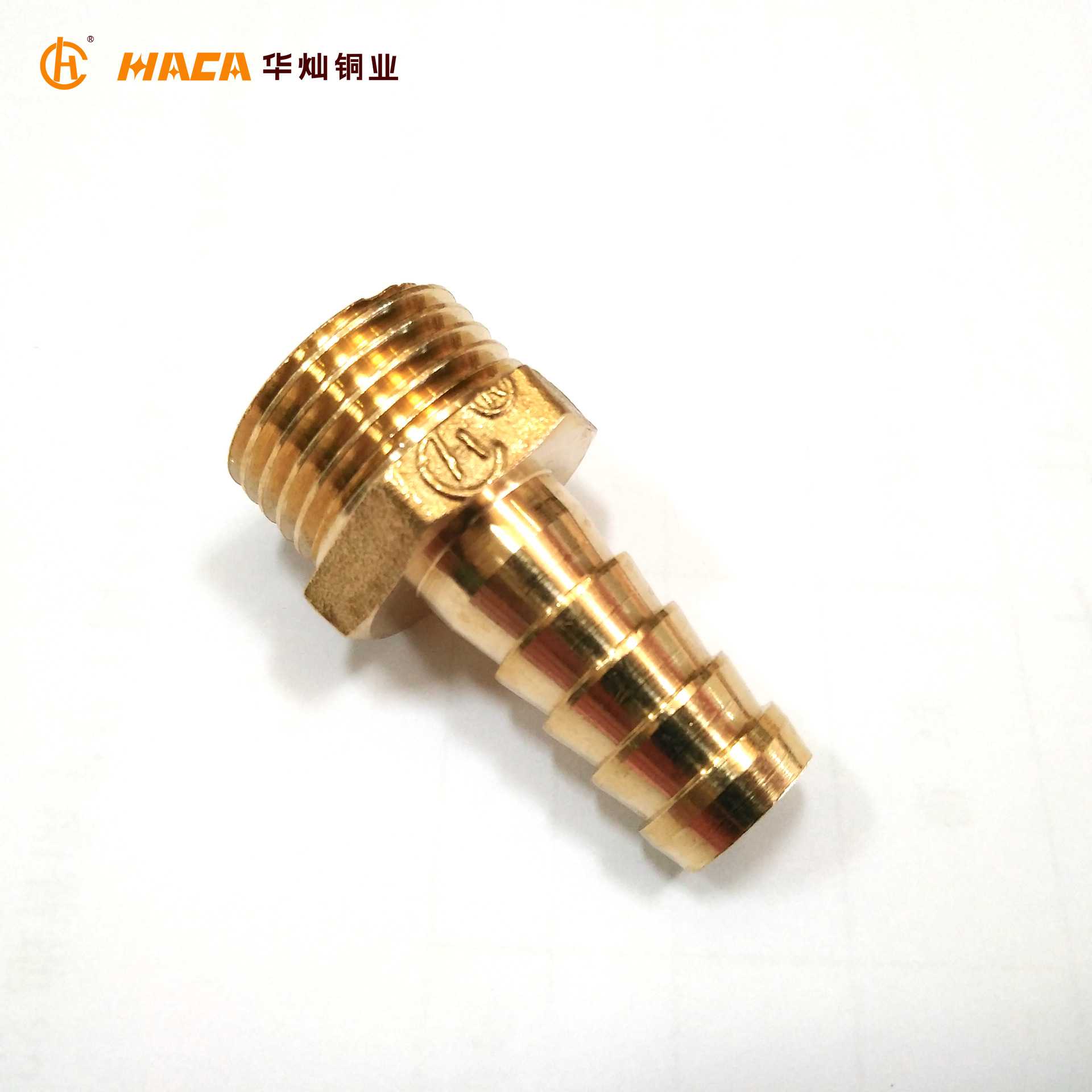 新款直销华灿加厚多规格外牙黄铜宝塔气动皮软管格林转接头水咀直