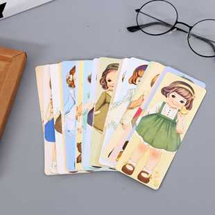 新款直销现货纸质书签创意中国风古风可爱盒装书夹精美商务纪念小