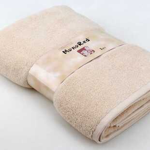 新款直销直供Monored全棉菱形缎档纯棉浴巾 素色吸水浴巾亲肤环保