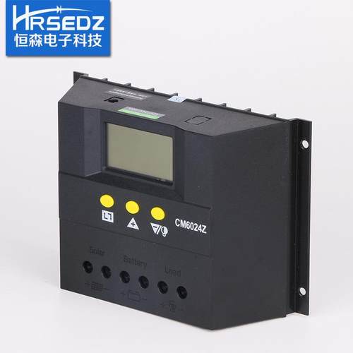 新款直销CM6024-60A 12v/24v1太阳能控制器 光伏太阳能电池板充放