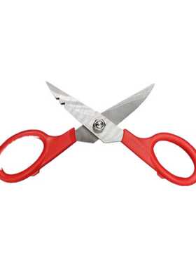 新款直销拓利亚 KS040004 电工剪刀不锈钢剥线电工剪可剪切铜线铝