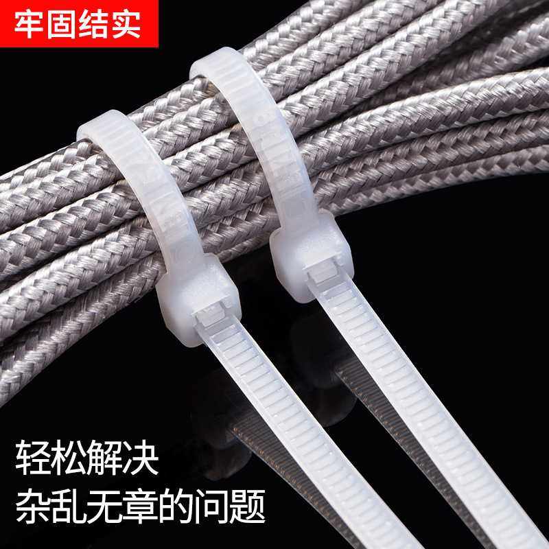 新款直销直供双俊尼龙扎带4*200打包塑料扎带自锁捆绑带绑扎带捆,五金/工具,捆扎带,淘宝优惠券,粉丝福利购,淘宝优惠卷