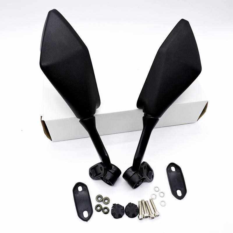 新款直销摩托车跑车改装个性后视镜倒车镜地平线反光镜Kawasaki N