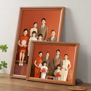 新款直销简约实木大相框挂墙50x70海报相框a4照片框挂墙上全家福