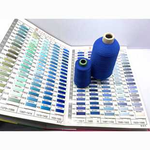 新款直销支持定制色卡大昌锦纶高弹丝线现货涤纶缝纫线锦纶丝线颜