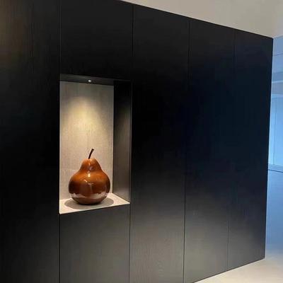 新款直销安邸新中古摆件梨子艺术家居装饰品侘寂风雕塑高级感玻璃