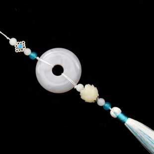 新款直销腰饰禁步腰佩男女汉服流苏腰带配饰古装挂坠饰品压襟挂件