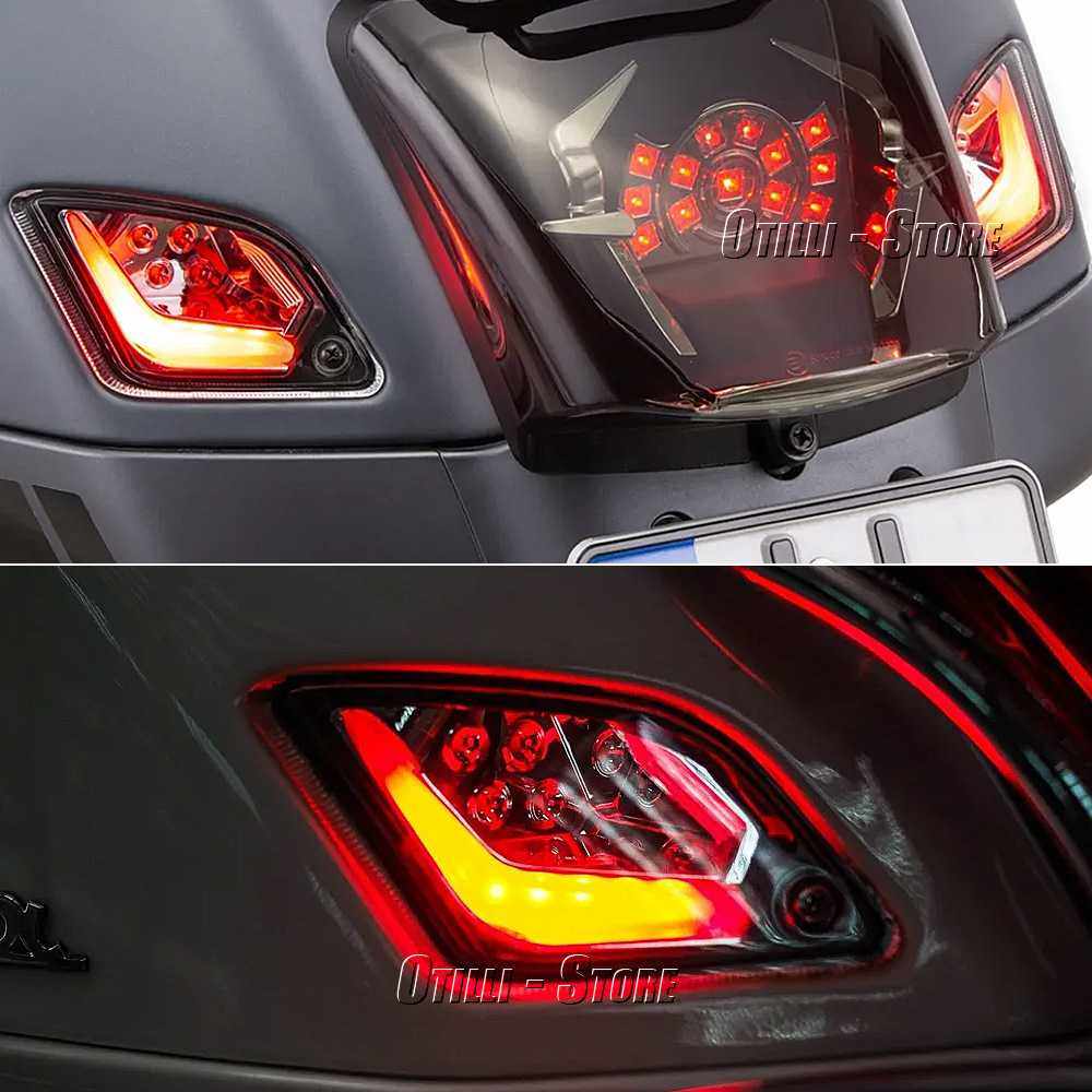 新款直销Vespa GTS150/250/300 GTV250摩托车配件改装LED前后转向