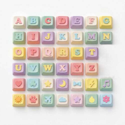 001款键帽3D打印键盘字母名字DI
