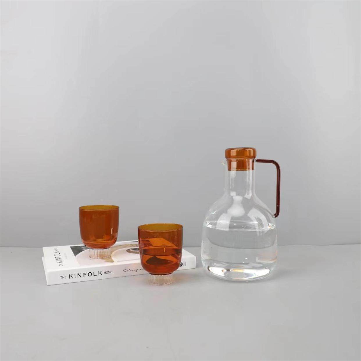 现代轻奢冷水壶玻璃壶酒杯醒酒器套装摆件客厅茶几餐桌家居装饰品,3C数码配件,USB多功能数码宝,淘宝优惠券,粉丝福利购,淘宝优惠卷