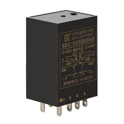显力电子小型双向直流固态继电器-ZS系列ZS62K08101B 8A100VDC