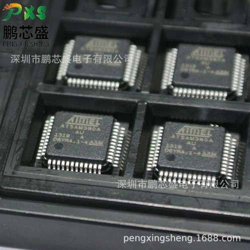 ATSAM3N0AA-AU 原装正品 ATSAM系列32位单核单片机 48MHz 32KB