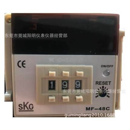 原装正品SKG MF-48C正品拨码数显温控仪保障现货供应 MF-48C SKG