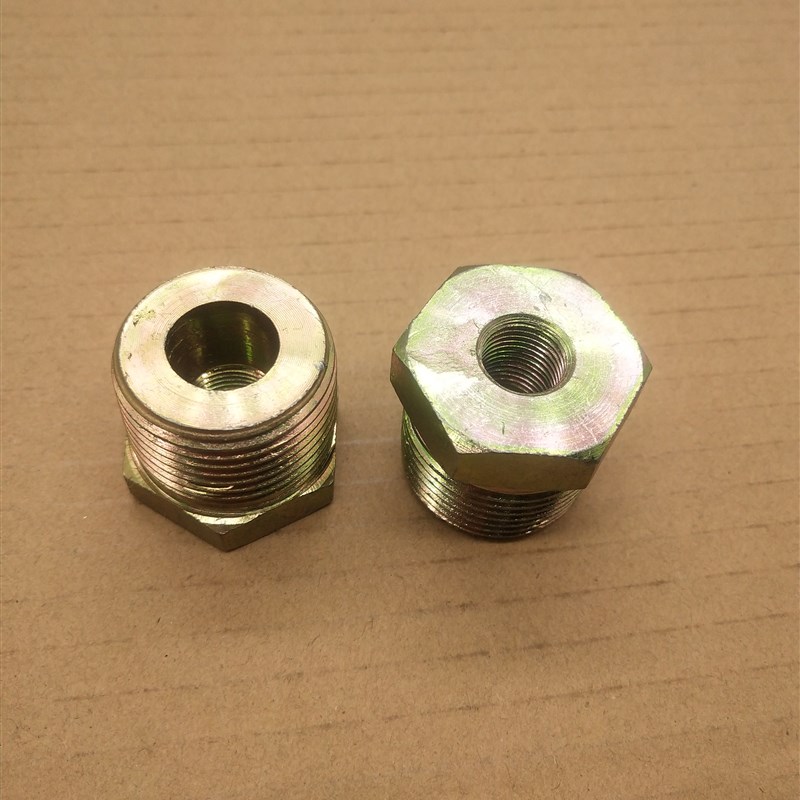 补芯1寸转2分3分内外丝DN25变DN10高压1寸变3/8或1/4液压0210