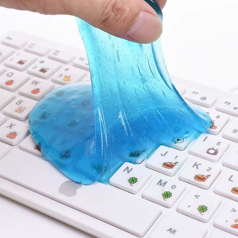清洁胶桌面缝隙魔力去尘胶 电脑笔记本机械键盘清洁泥汽车除尘胶
