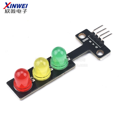 LED交通信号灯模块 5V 红绿灯发光模块 nrduinoQ86