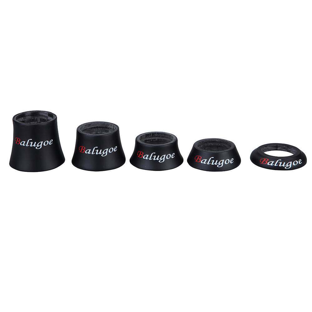 BALUGOE 全碳纤维自行车腕组腕组盖喇叭盖圈 锥形垫圈 腕组盖