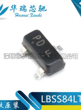 原装正品 LBSS84LT1G 丝印PD SOT-23 P沟道 -50V-130mA贴片MOSFET