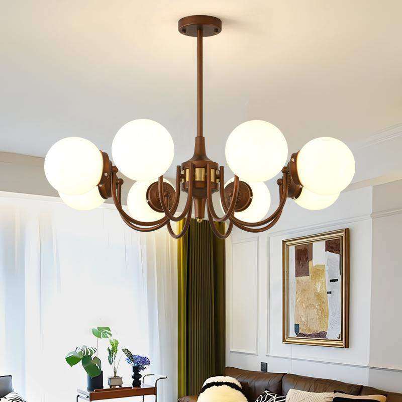 美式复古太空魔豆客厅主灯中古南洋风餐厅灯法式创意卧室护眼吊灯,3C数码配件,USB灯,淘宝优惠券,粉丝福利购,淘宝优惠卷