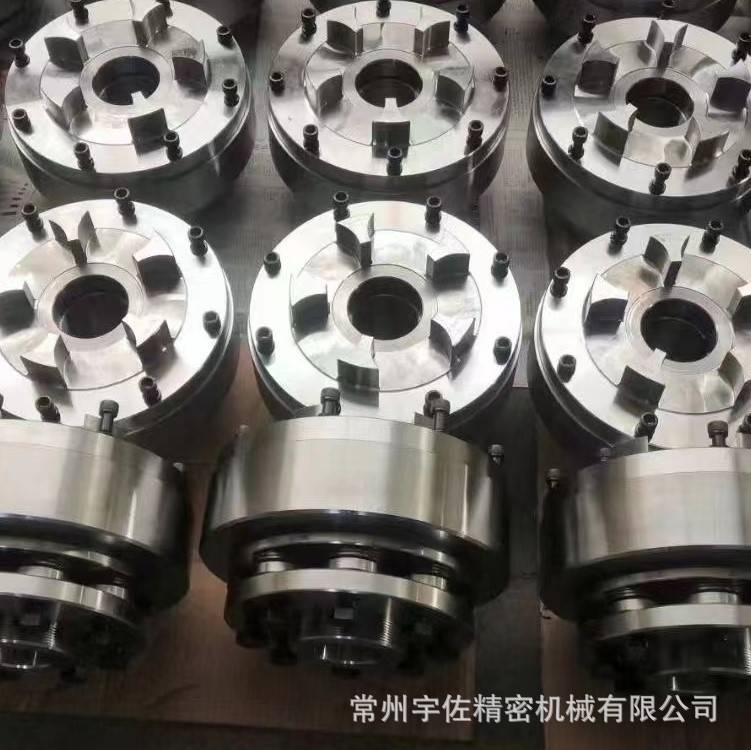 来图来样验厂ml45钢梅花弹性大扭矩联轴器扭力限制器【厂家现货】