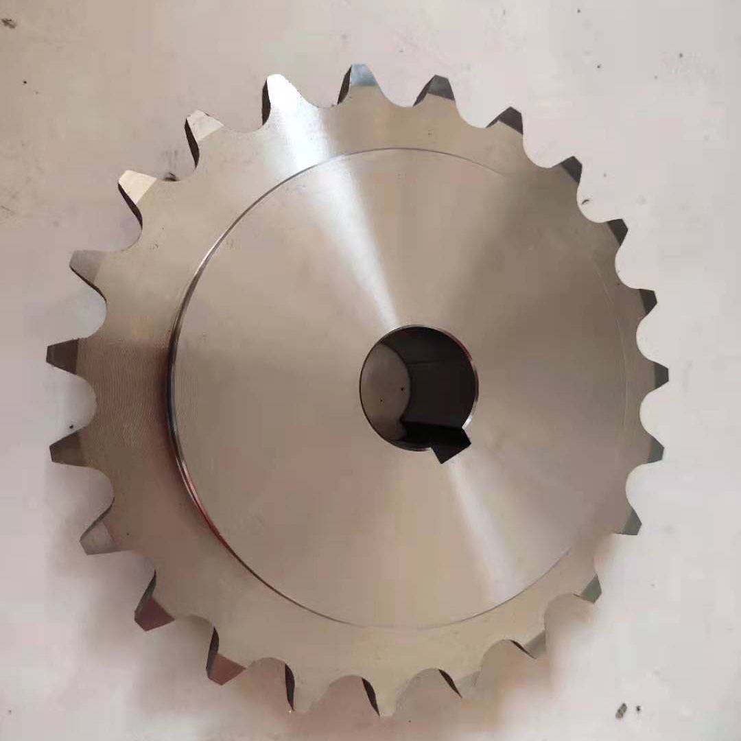 304不锈钢传动链轮 1.5寸8齿10齿厂家单双排双节距齿轮工业链轮