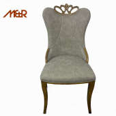 欧式 实木餐椅家用餐厅靠背休闲椅酒店会所包间桌椅咖啡厅甜品店椅