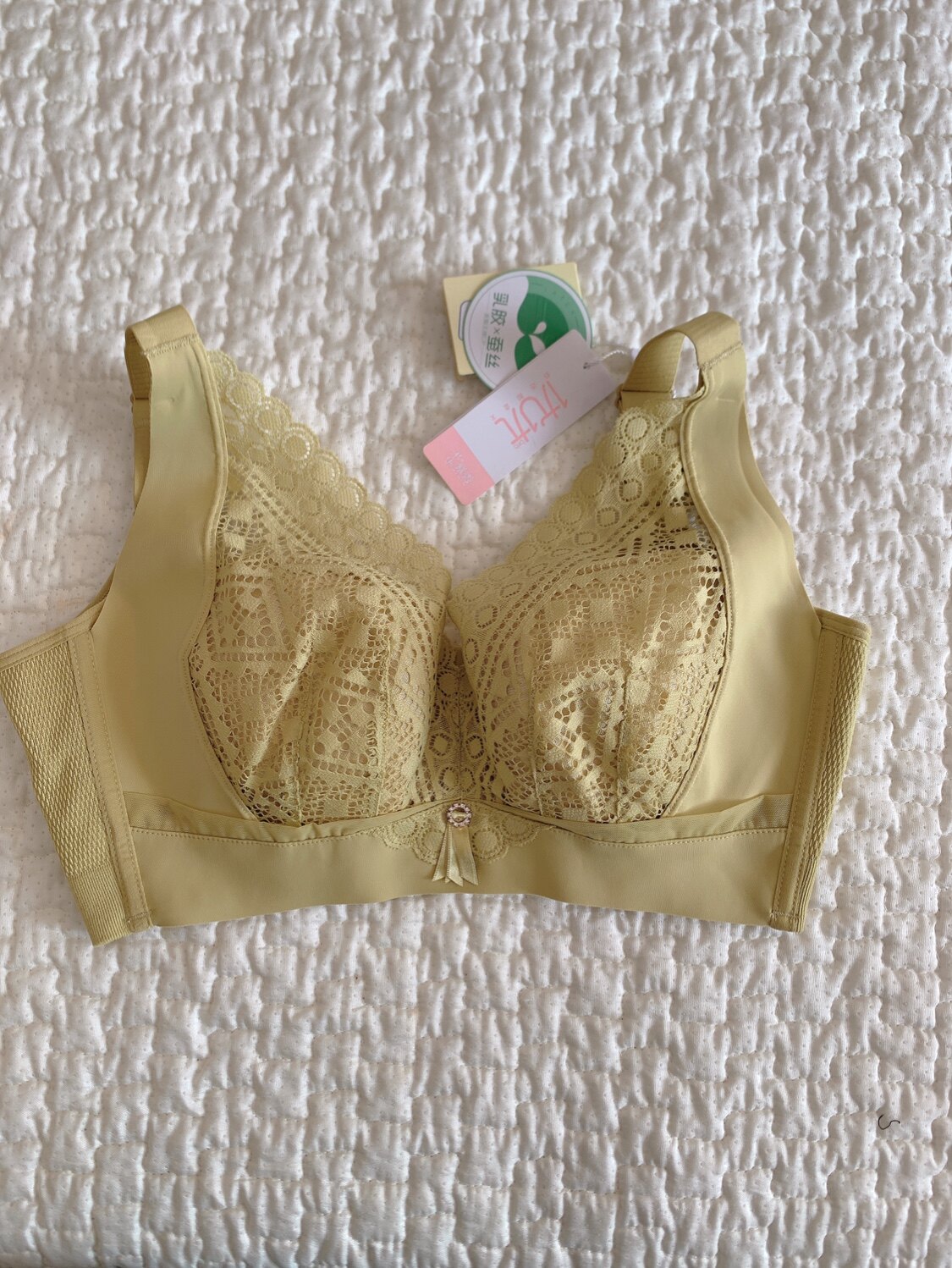 紫秀专柜正品罩U1乳胶杯垫舒适文胸DZ7001大胸显小无胶骨内衣