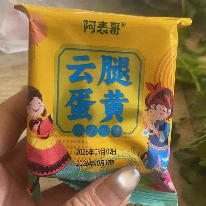 云南特产云腿月饼传统滇式酥皮宣威火腿正宗蛋黄糕点小饼中秋送礼