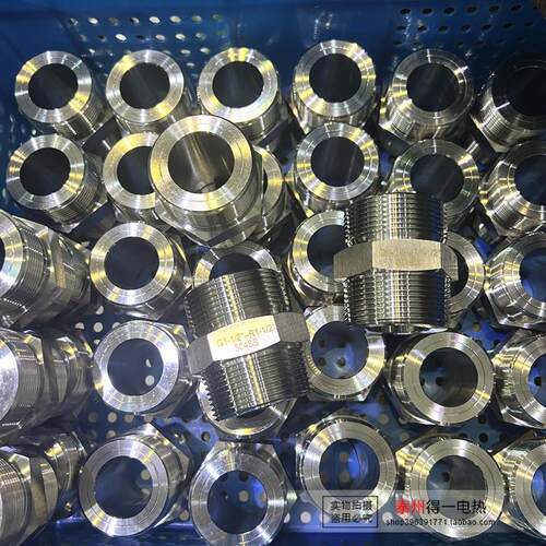 304不锈钢对丝接头 G转ZG双外丝 G1 1/2转R1 1/2 DN40  PT