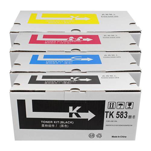 科思特TK-583粉盒 适用京瓷打印机 C5150dn P6021cdn 碳墨粉筒