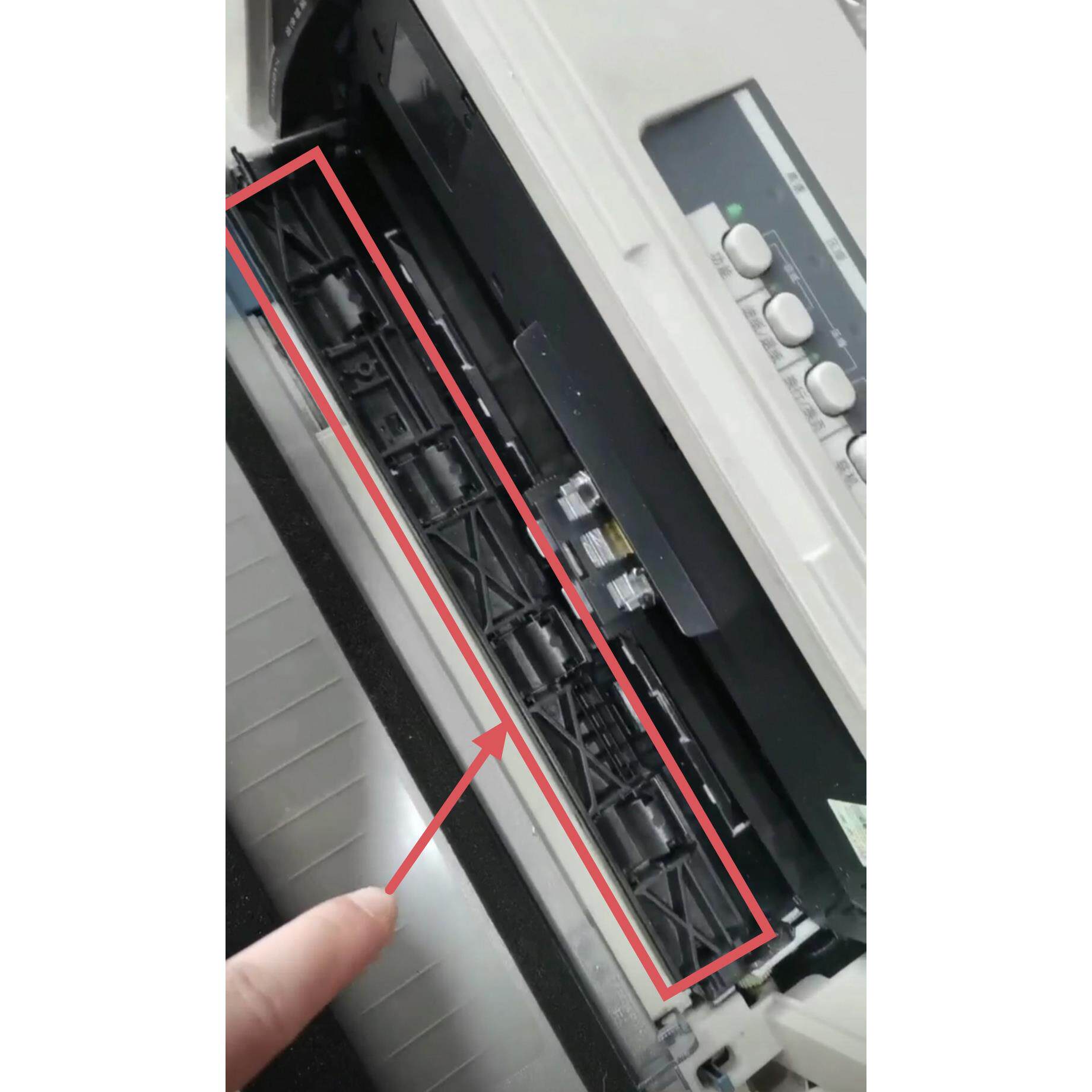 型号打印机配件实达bp-650kiii压纸杆 star bp650kiii进纸传感器