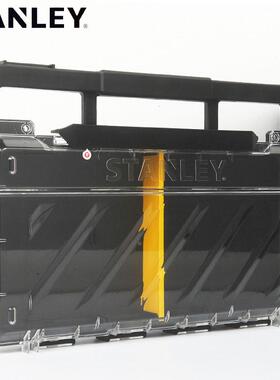 STANLEY/史丹利零件盒工具箱钻石透明塑料盒16寸STST74301-8-23