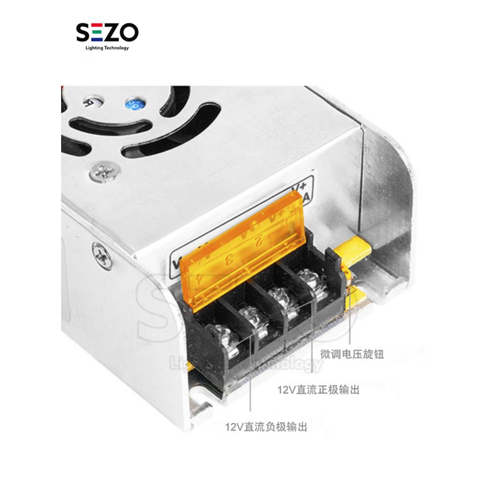 新品LED长条12v电源超薄机箱电脑整流器静音拉布广告灯恒流变压器