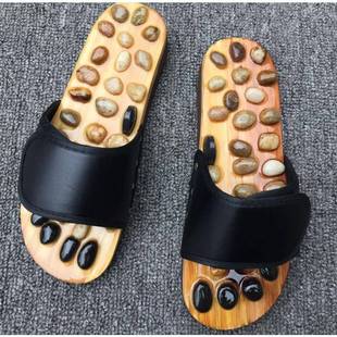 日式 男 穴位按摩夹脚木屐出口日本木拖鞋 木板凉拖鞋 木踏板拖鞋
