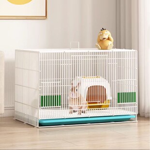 速发兔子笼子家兔室内养用专用大号猪笼鼠侏儒兔小兔豚兔窝鸡笼子