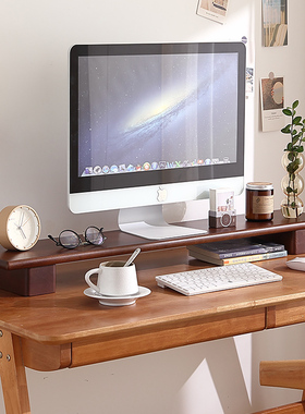 速发物木增高架桌面电垫屏幕底座脑高台式拖支架加长抬高置实架