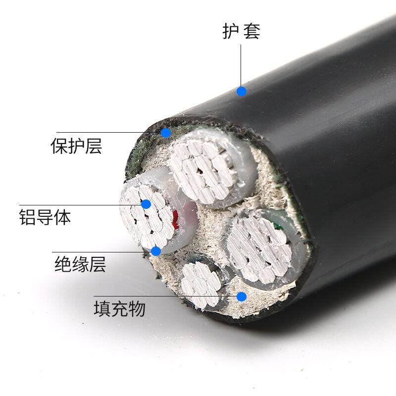 现货速发/4芯铝芯电力电缆线10/16/25/50平方铠装铝线电线三相四,电子/电工,护套线,淘宝优惠券,粉丝福利购,淘宝优惠卷
