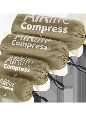 速发J6DA户外衣物收纳袋露缩袋大营量衣服睡袋压容圆筒形束口袋