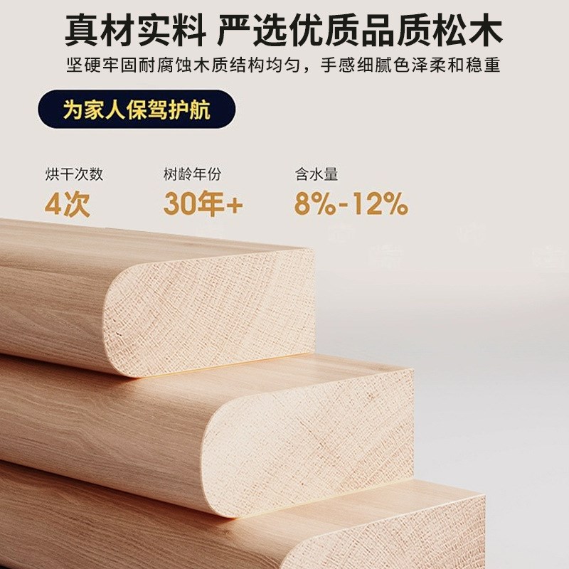 速发门后超薄置物架实木墙上字窄缝隙收纳展示架松木一极板搁板免