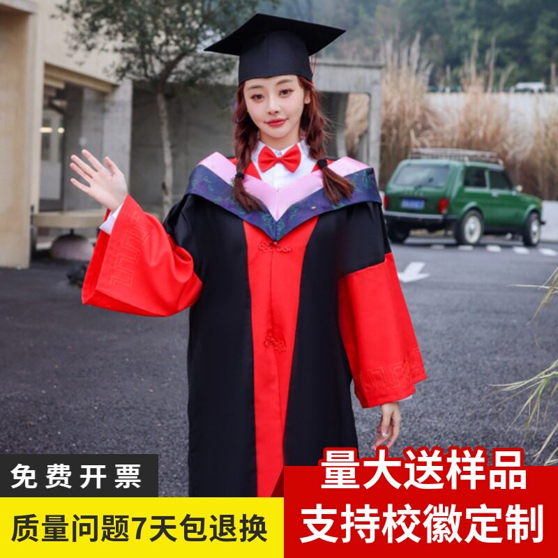 速发服研究生毕标礼服国业服大学毕业学士服文科理科工科