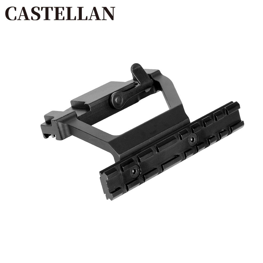 MST AK74U镜乔 瞄准镜支架 20mm导轨Ak47 Picatiny Side Rail