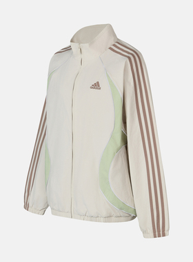 adidas阿迪达斯男大童运动休闲立领夹克外套KE5135