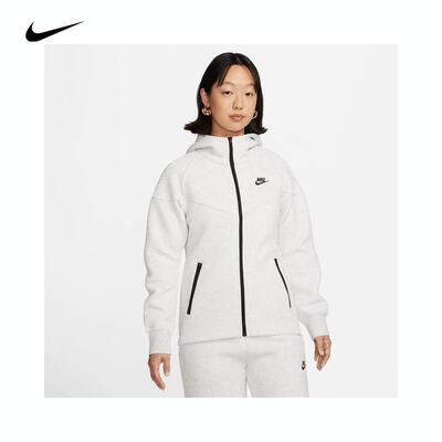 nike耐克运动休闲拼接连帽夹克