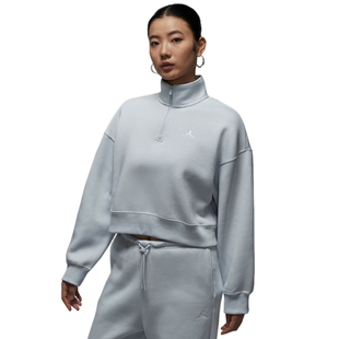 NIKE耐克女子jordan运动训练休闲半拉链立领套头衫 043 卫衣IH2392