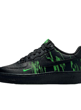 NIKE耐克大童鞋AIR FORCE 1 LV8 4 (GS)运动休闲鞋HV4763-001
