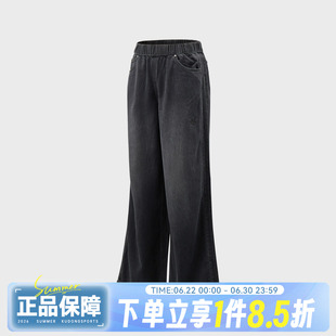 adidas阿迪达斯三叶草夏女子运动休闲宽松舒适透气低腰长裤KY5692