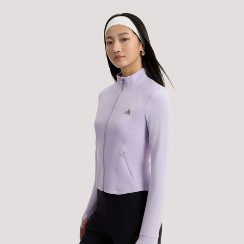 adidas阿迪达斯女子SFL SLIM JKT运动健身夹克外套KH2676