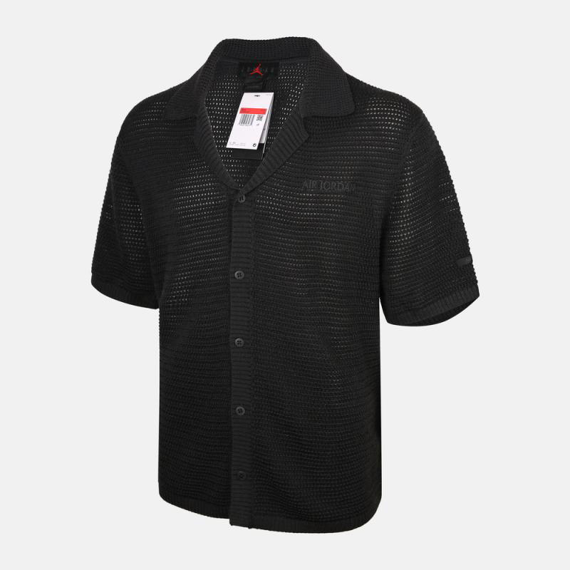 NIKE耐克男子AS M J AIR JDN KNI运动休闲短袖衬衫HV0080-045